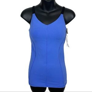 NWT Champion Bra Workout Tank Top Ladies XS, blue